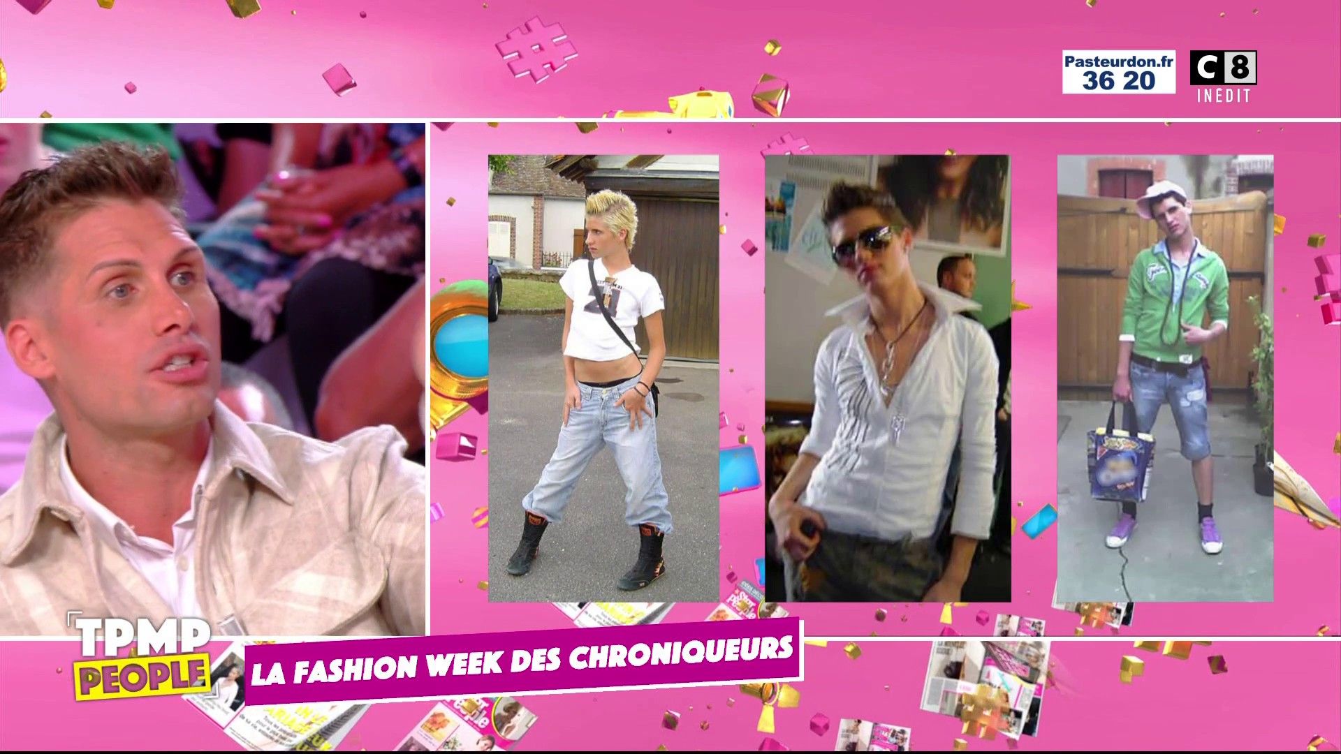 Les anciens looks des chroniqueurs de TPMP People ! en streaming direct et replay sur CANAL  ...